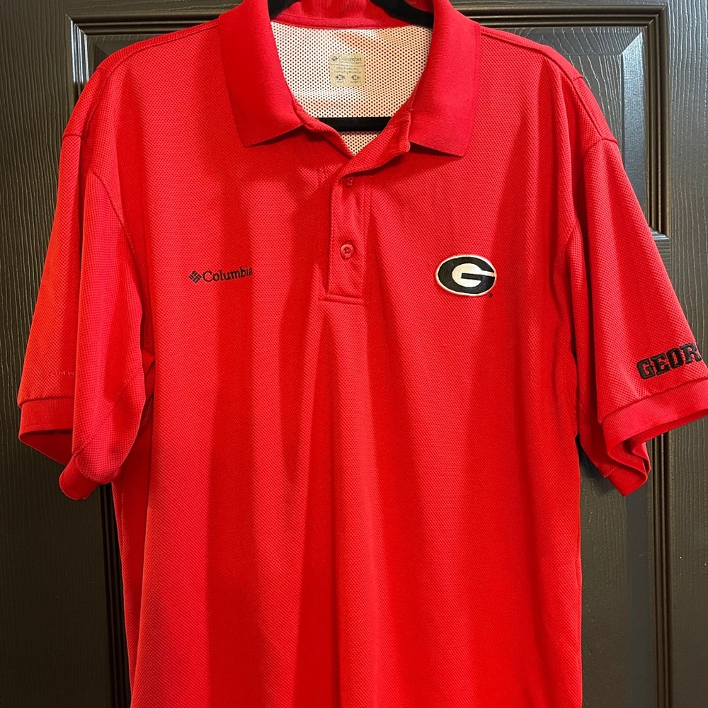 UGA red polo